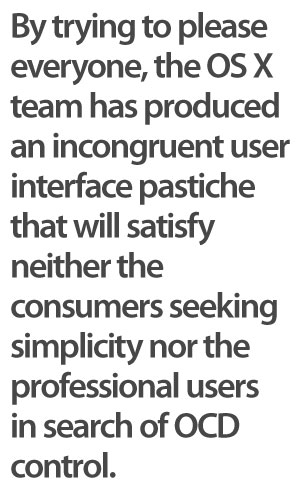 Illustration for article titled Mac OS X Lion Review: This Is Not the Future We Were Hoping For